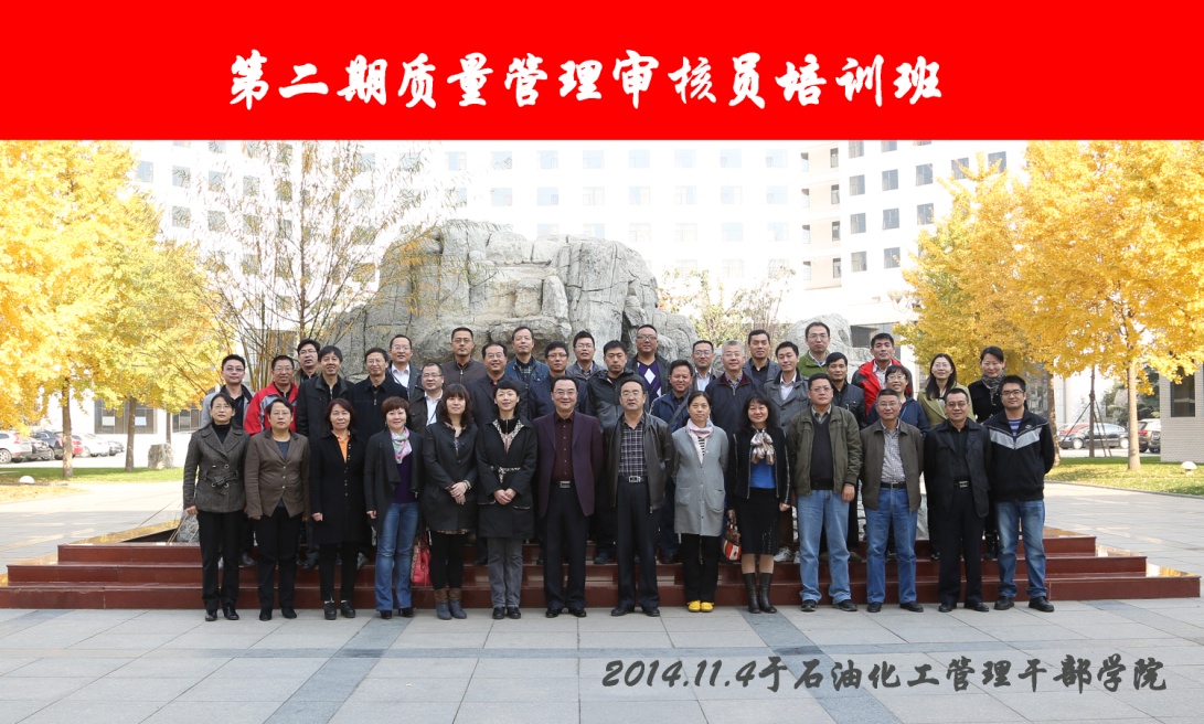 11月中石化集团外审员培训班